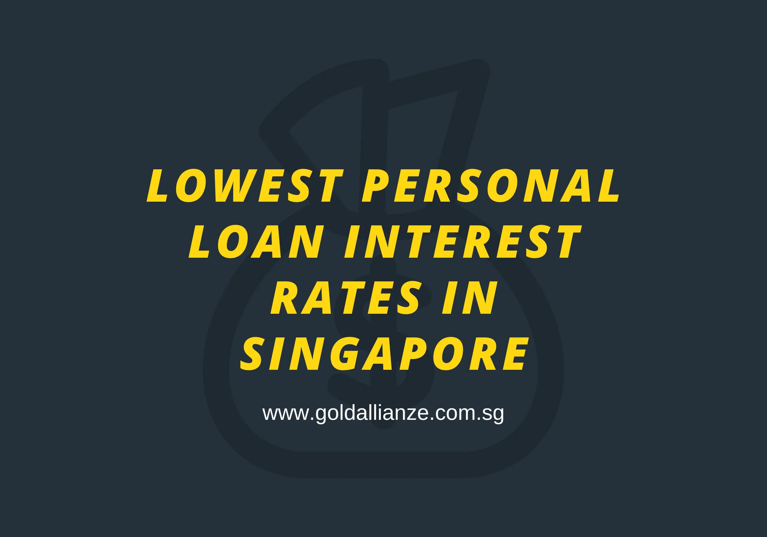 Personal Loan Interest Rates Singapore